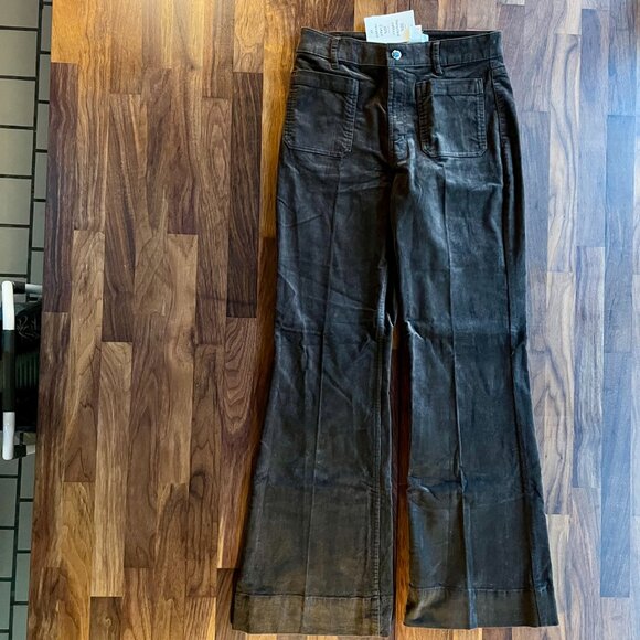 Flared Corduroy Pants Women's Size 8 - Picture 5 of 5